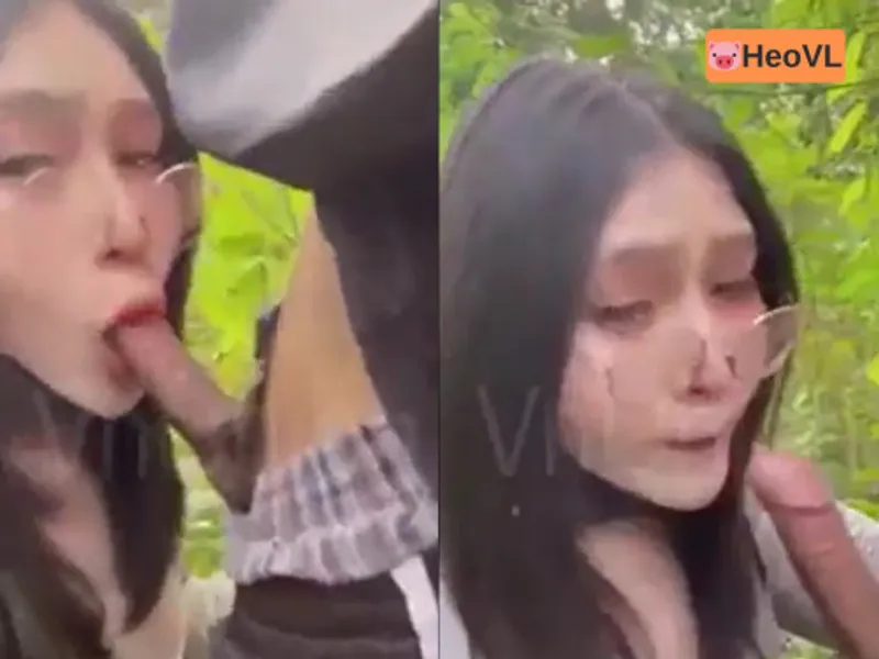 đi dã ngoại tiện làm tình eny ở trong rừng